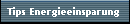 Tips Energieeinsparung